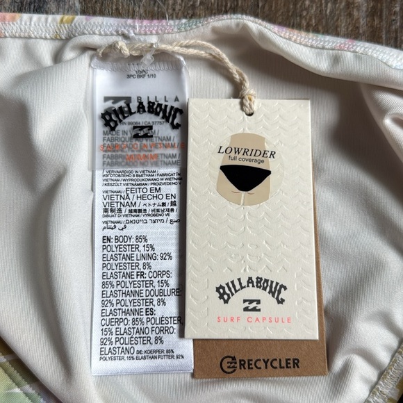 Billabong | Peaceful Palms Lowrider Bikini Bottoms - Picture 8 of 9